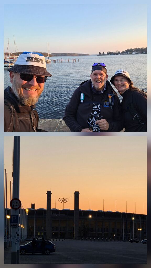 Ultramarsch Berlin 2024 - Vom See bis zum Olympiastadion